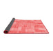 Patchwork Red Transitional Area Rugs