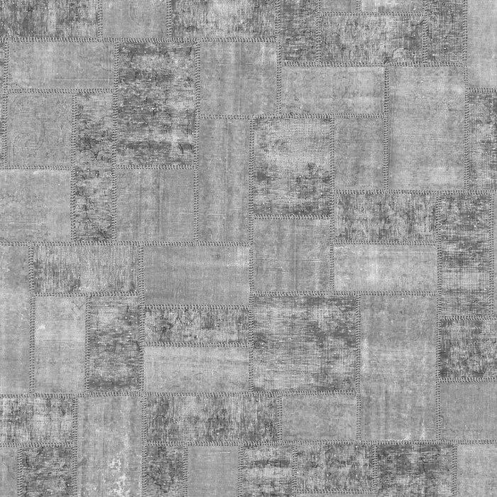 Patchwork Gray Transitional Rug, abs1513gry