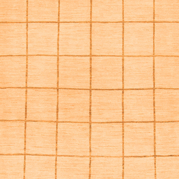 Machine Washable Solid Orange Modern Area Rugs, wshabs1514org