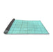 Sideview of Solid Light Blue Modern Rug, abs1514lblu