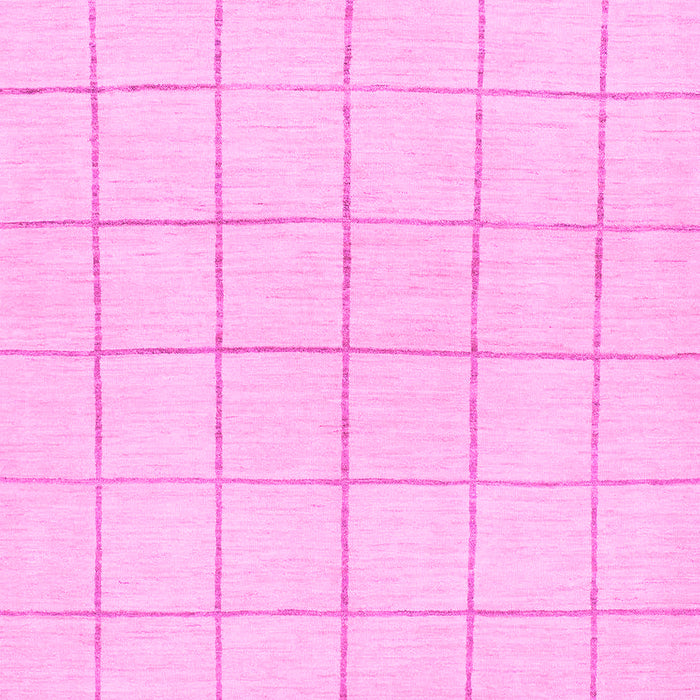 Machine Washable Solid Pink Modern Rug, wshabs1514pnk