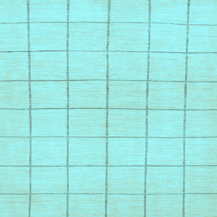 Square Solid Light Blue Modern Rug, abs1514lblu