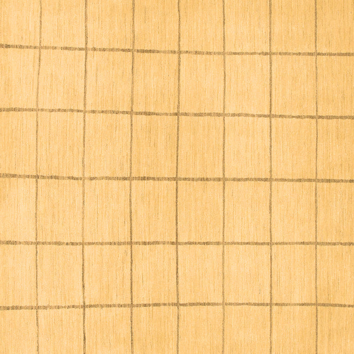 Square Solid Brown Modern Rug, abs1514brn