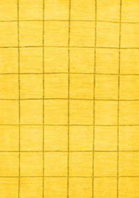 Solid Yellow Modern Rug, abs1514yw