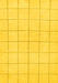 Solid Yellow Modern Rug, abs1514yw