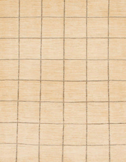 Machine Washable Abstract Brown Gold Rug, wshabs1514