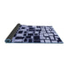 Sideview of Abstract Blue Modern Rug, abs1515blu