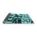 Sideview of Abstract Light Blue Modern Rug, abs1515lblu