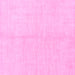 Square Machine Washable Solid Pink Modern Rug, wshabs1516pnk