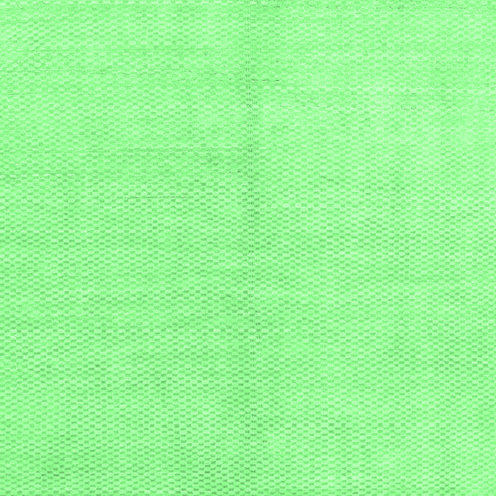 Square Machine Washable Solid Emerald Green Modern Area Rugs, wshabs1516emgrn