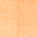 Square Solid Orange Modern Rug, abs1516org