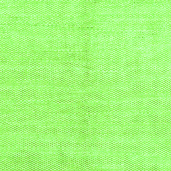 Square Machine Washable Solid Green Modern Area Rugs, wshabs1516grn