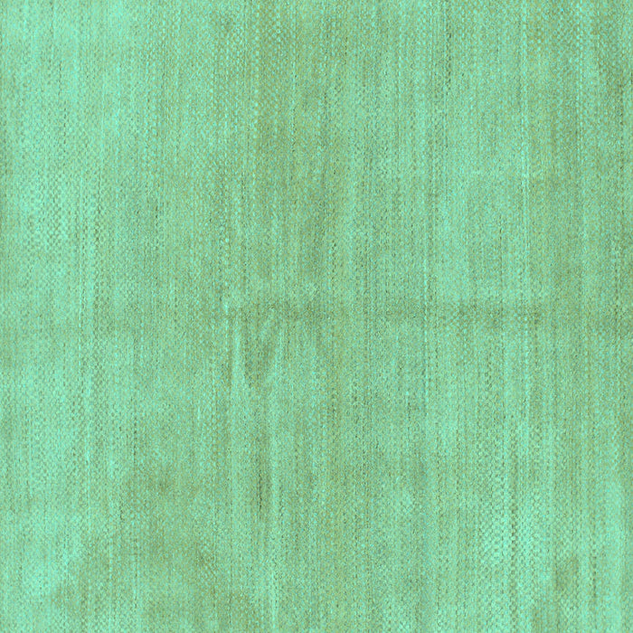 Square Machine Washable Abstract Turquoise Modern Area Rugs, wshabs1517turq