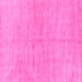 Square Abstract Pink Modern Rug, abs1517pnk