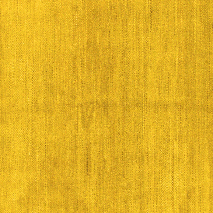 Square Machine Washable Abstract Yellow Modern Rug, wshabs1517yw