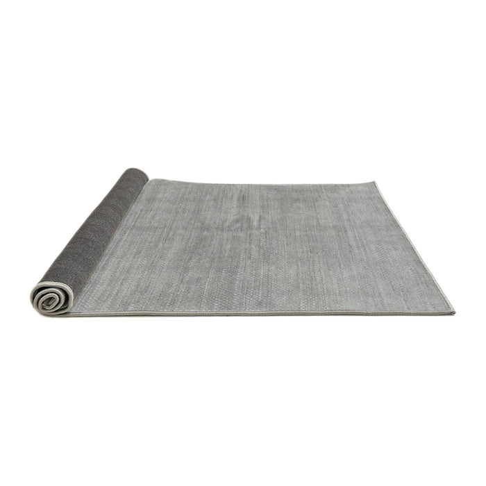 Sideview of Abstract Gray Modern Rug, abs1517gry