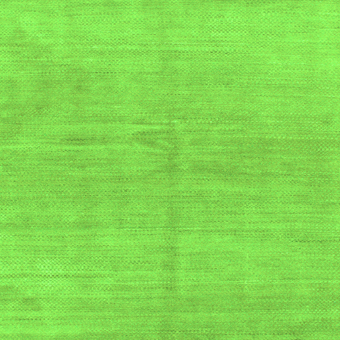 Square Machine Washable Abstract Green Modern Area Rugs, wshabs1517grn
