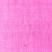 Square Machine Washable Abstract Pink Modern Rug, wshabs1518pnk