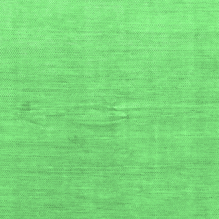 Square Machine Washable Abstract Emerald Green Modern Area Rugs, wshabs1518emgrn