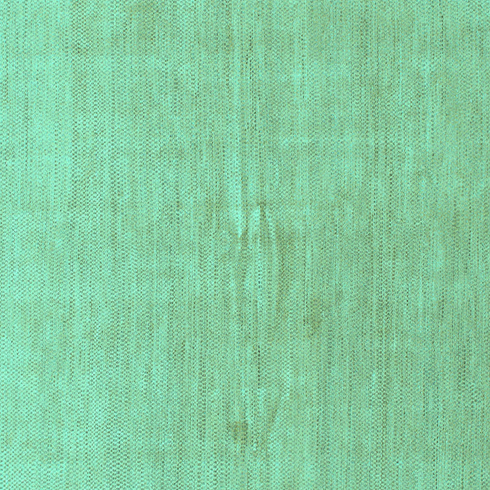 Square Machine Washable Abstract Turquoise Modern Area Rugs, wshabs1518turq