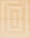 Machine Washable Abstract Sun Yellow Rug, wshabs1519