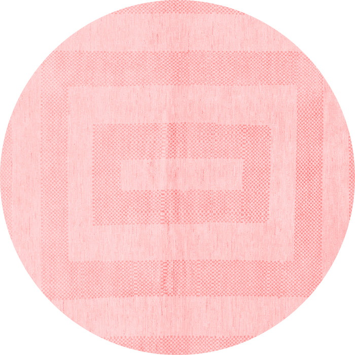 Machine Washable Solid Red Modern Rug, wshabs1519red