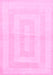 Solid Pink Modern Rug, abs1519pnk