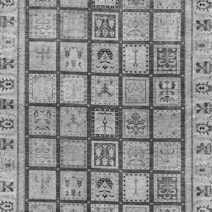 Abstract Gray Modern Rug, abs151gry