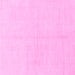 Square Machine Washable Solid Pink Modern Rug, wshabs1520pnk