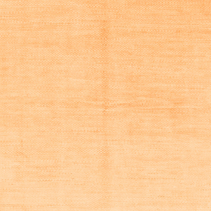 Square Machine Washable Solid Orange Modern Area Rugs, wshabs1520org
