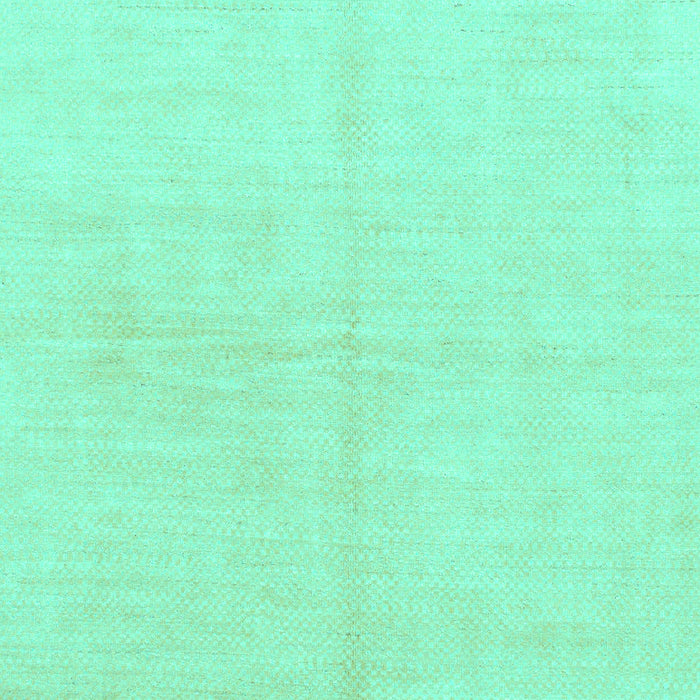 Machine Washable Solid Turquoise Modern Area Rugs, wshabs1520turq