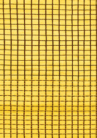 Solid Yellow Modern Rug, abs1521yw