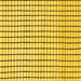 Square Solid Yellow Modern Rug, abs1521yw