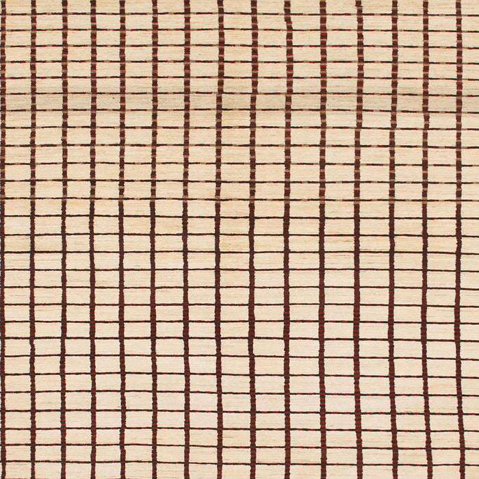 Square Machine Washable Abstract Rust Pink Rug, wshabs1521