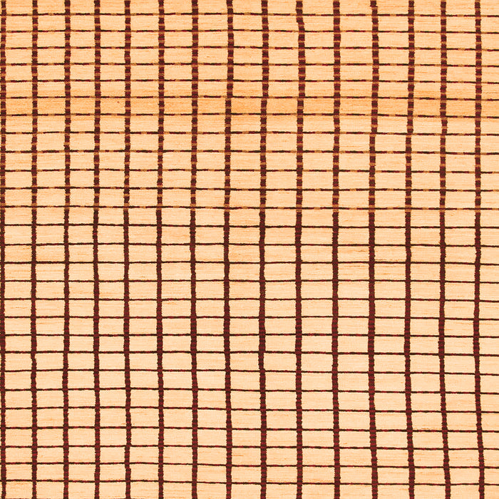 Square Machine Washable Solid Orange Modern Area Rugs, wshabs1521org