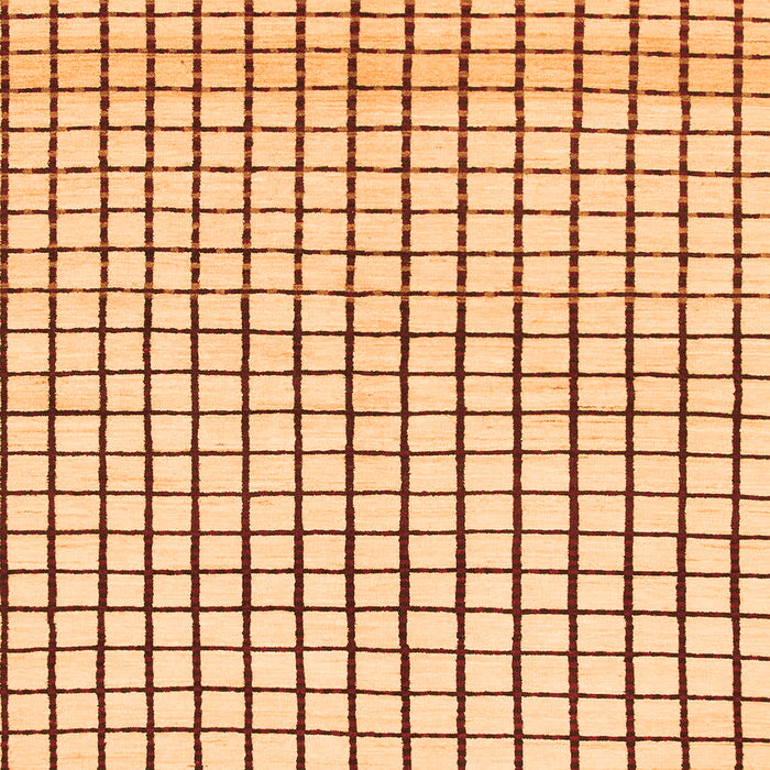 Solid Orange Modern Rug, abs1521org