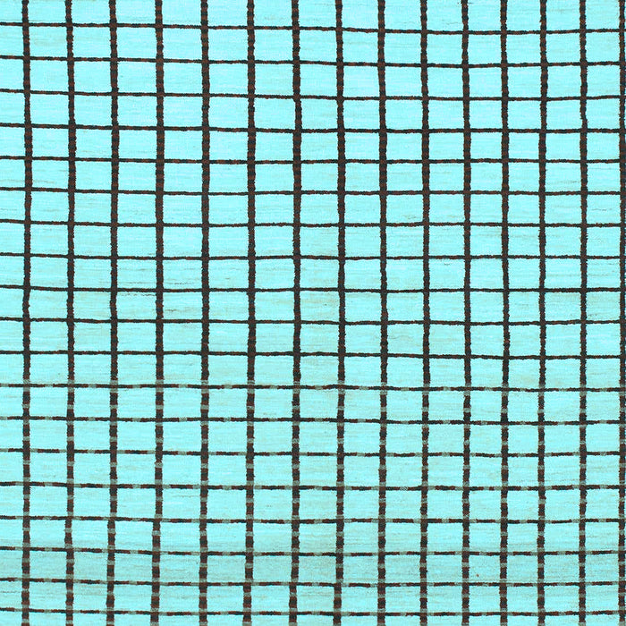 Machine Washable Solid Light Blue Modern Rug, wshabs1521lblu