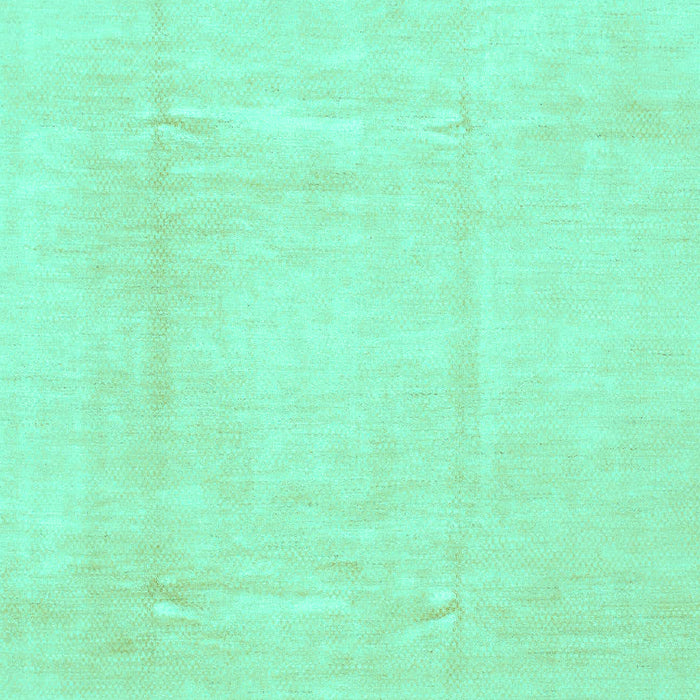 Machine Washable Solid Turquoise Modern Area Rugs, wshabs1522turq