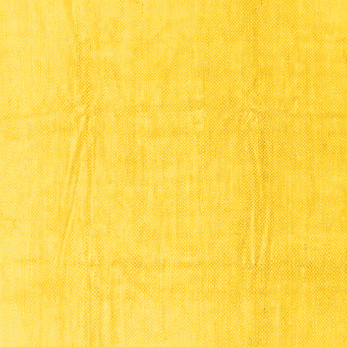 Square Abstract Yellow Modern Rug, abs1523yw