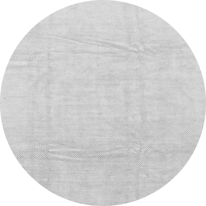 Round Abstract Gray Modern Rug, abs1523gry