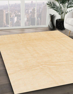 Abstract Sun Yellow Modern Rug in Family Room, abs1523