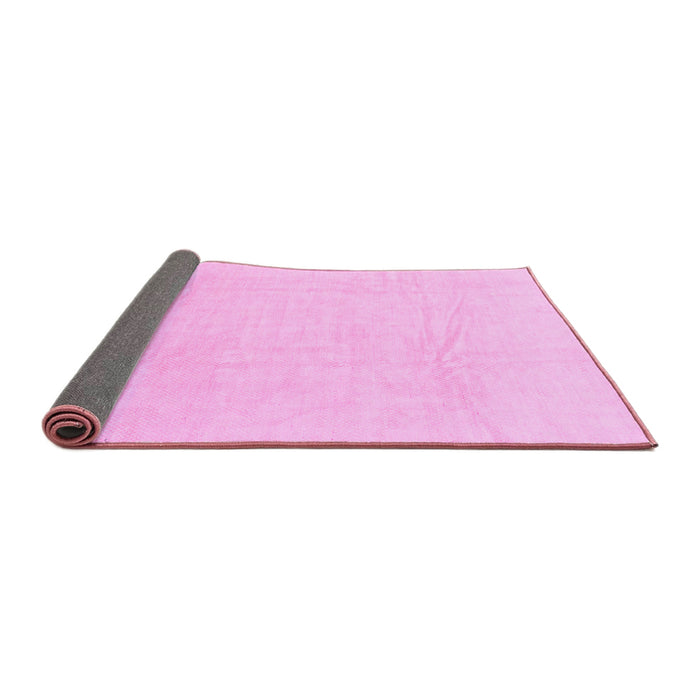Sideview of Abstract Pink Modern Rug, abs1523pnk