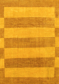 Abstract Yellow Modern Rug, abs1524yw