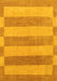 Abstract Yellow Modern Rug, abs1524yw