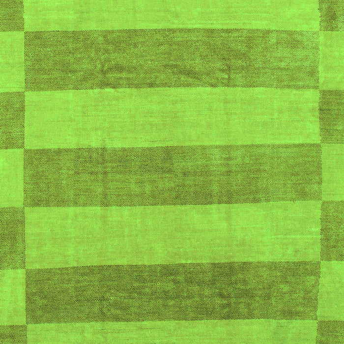 Machine Washable Abstract Green Modern Area Rugs, wshabs1524grn