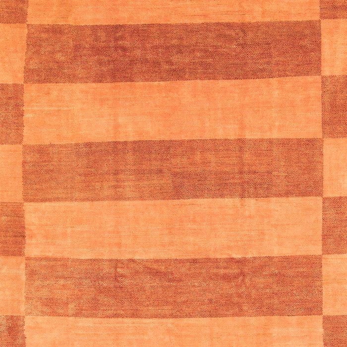 Machine Washable Abstract Orange Modern Area Rugs, wshabs1524org