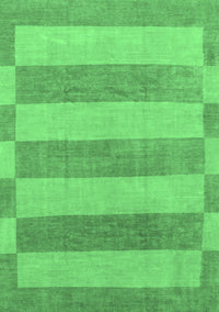 Abstract Emerald Green Modern Rug, abs1524emgrn