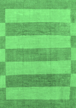 Abstract Emerald Green Modern Rug, abs1524emgrn