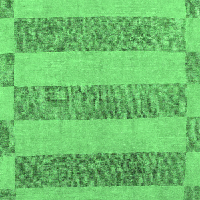 Machine Washable Abstract Emerald Green Modern Area Rugs, wshabs1524emgrn