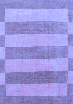 Abstract Blue Modern Rug, abs1524blu